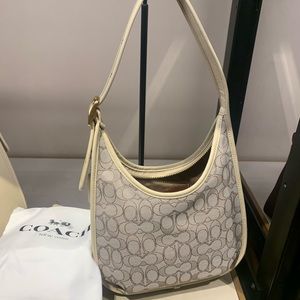 AUTHENTIC Ergo Shoulder Bag In Signature Jacquard